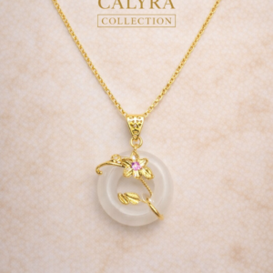 ✨ Collar “White Jade Luxe” by Calyra ✨