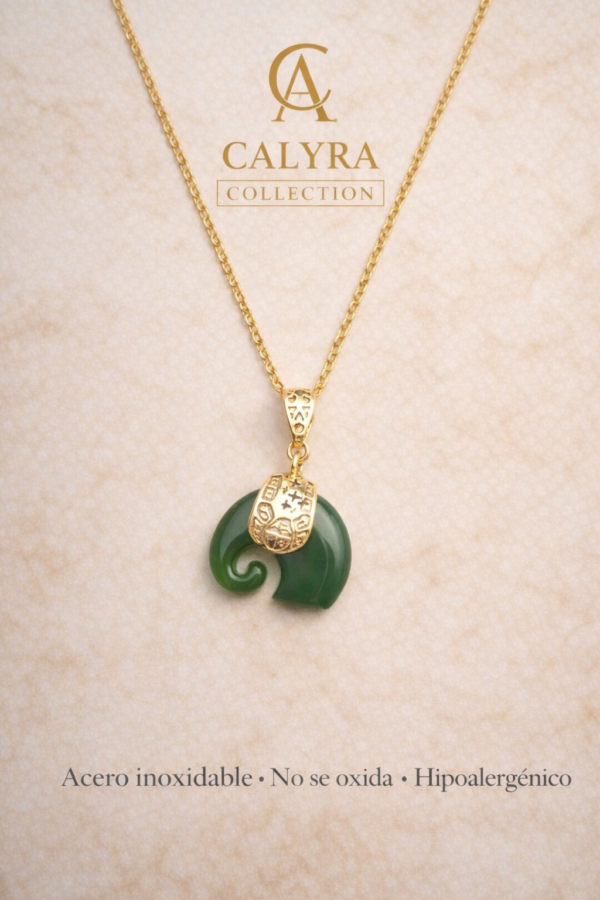 ✨ Collar “Green Elephant Luxe” by Calyra ✨