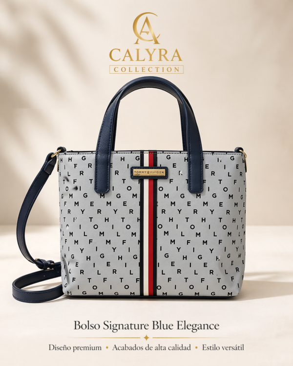 ✨ Bolso “Tommy Signature Blue Elegance” ✨