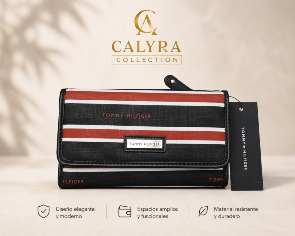 ✨ Wallet “Tommy Stripe Luxe” ✨