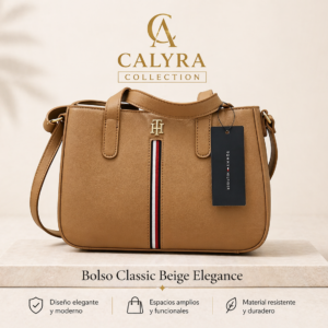 ✨ Bolso “Tommy Classic Beige Elegance” ✨