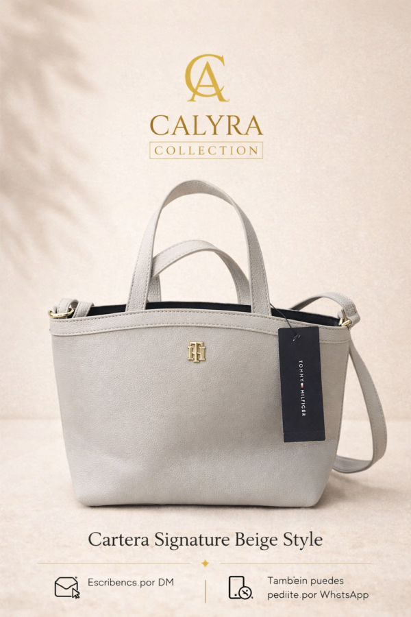✨ Bolso “Tommy Signature Beige Style” ✨