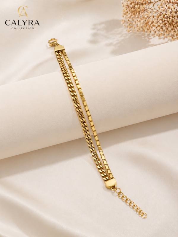 ✨ Pulsera “Golden Layer Luxe” by Calyra ✨