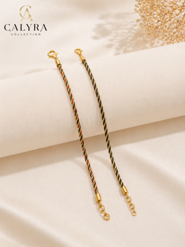 ✨ Pulsera “Twisted Elegance Duo” by Calyra ✨
