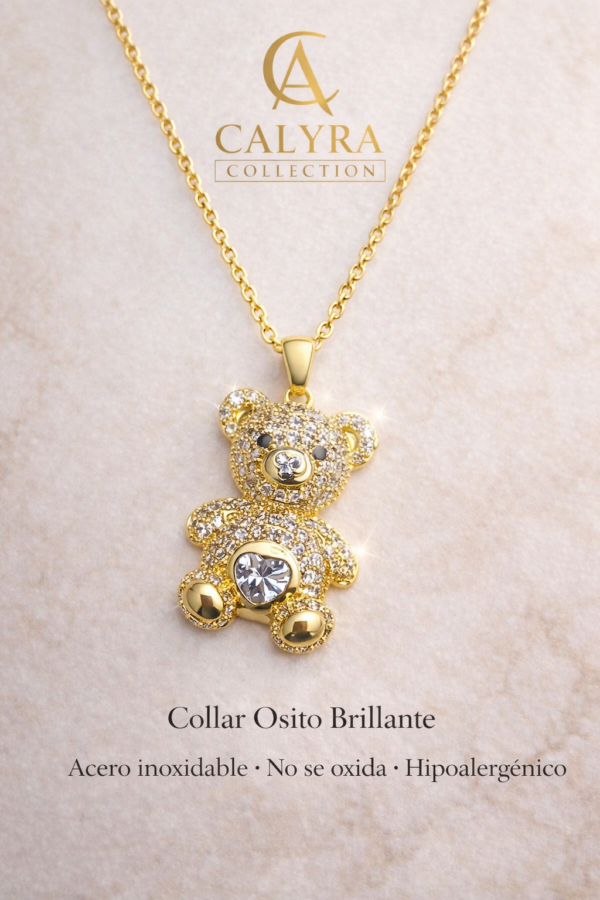 ✨ Collar “Golden Teddy Luxe” by Calyra ✨