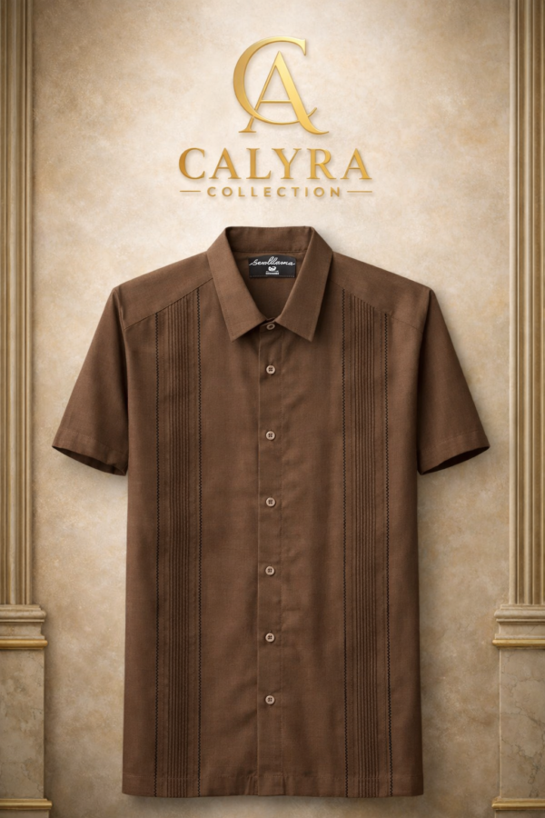 ✨ Guayaberas Calyra Collection – Corte Recto ✨