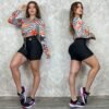 ✨ Conjunto Short Manga Larga – Talla Única by Calyra ✨