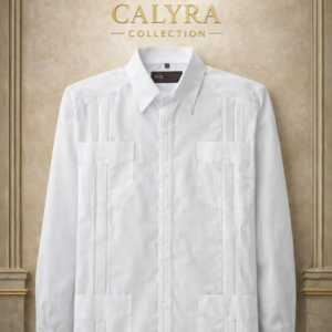 ✨ Guayaberas Calyra Collection – Manga Larga Corte Recto ✨