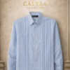 ✨ Guayaberas Calyra Collection – Manga Larga Corte Recto ✨