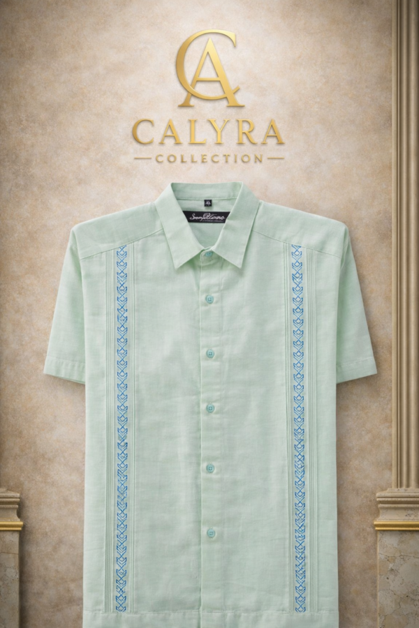 ✨ Guayaberas Calyra Collection – Corte Recto ✨