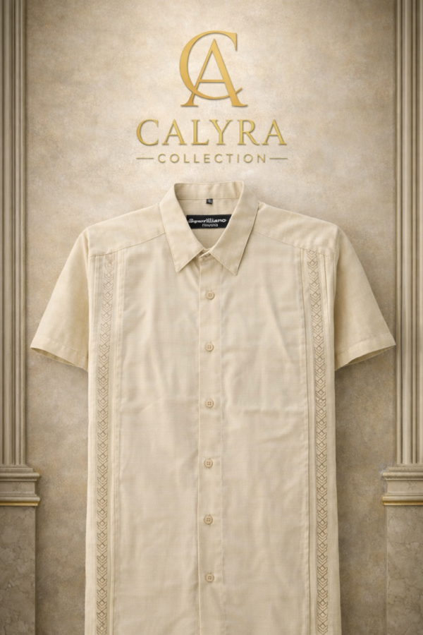 ✨ Guayaberas Calyra Collection – Corte Recto ✨