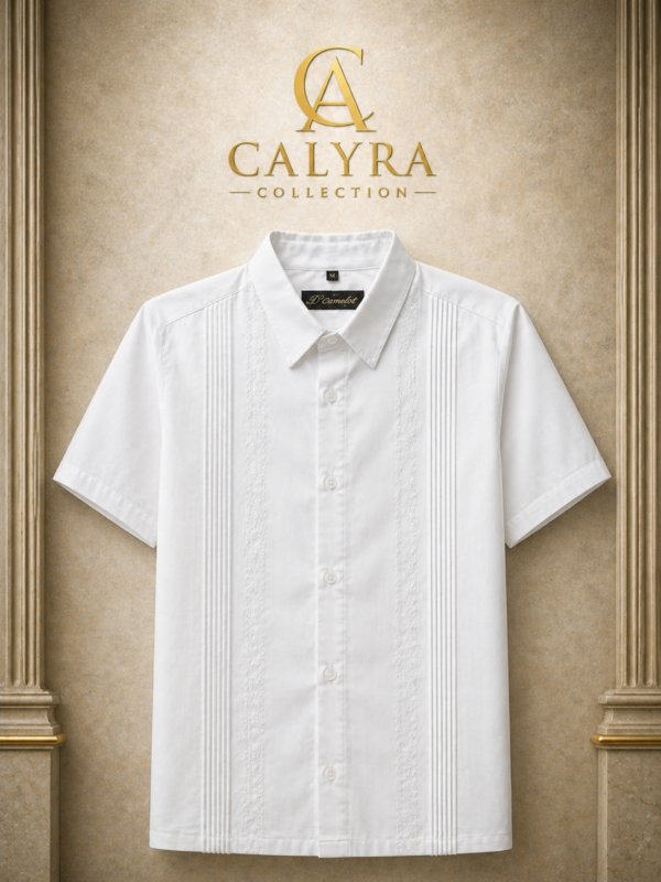 ✨ Guayaberas Calyra Collection – Corte Recto ✨