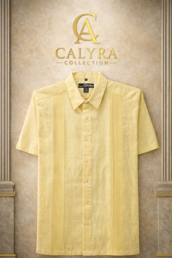 ✨ Guayaberas Calyra Collection – Corte Recto ✨