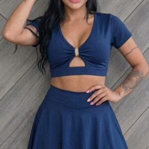✨ Calyra Sculpt Skirt Set Top✨