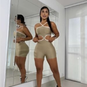 Enterizo Short Sport Fit – Talla Única by Calyra