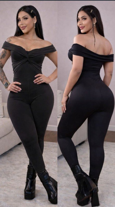 ✨ Black Elegance Jumpsuit by Calyra ✨